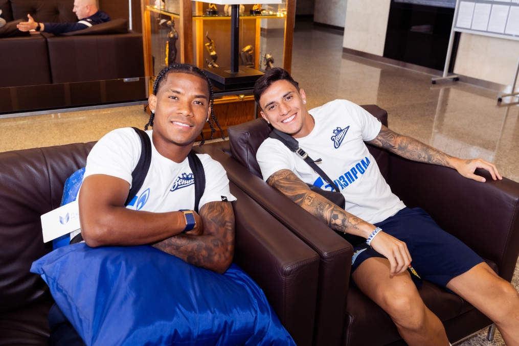 Вылет команды на матч с «Кайратом»