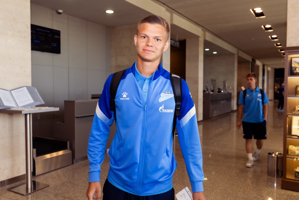 Вылет команды на матч с «Кайратом»