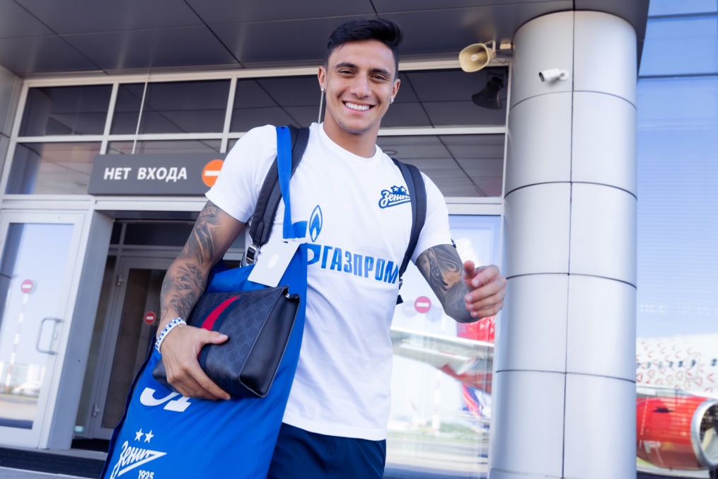 Вылет команды на матч с «Кайратом»