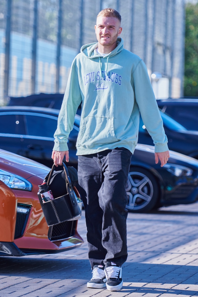 #ЗенитStyle: приезд футболистов на тренировку перед «Факелом»