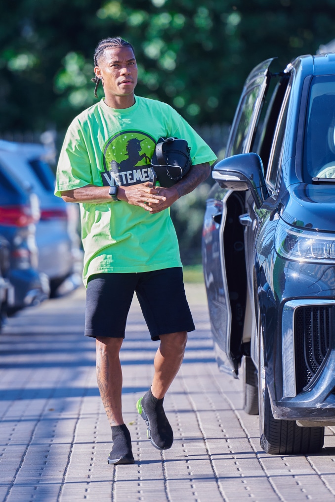 #ЗенитStyle: приезд футболистов на тренировку перед «Факелом»