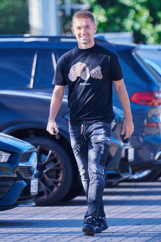 #ЗенитStyle: приезд футболистов на тренировку перед «Факелом»