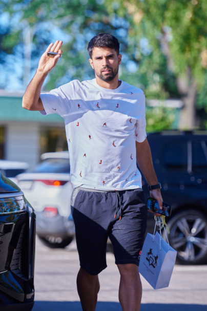 #ЗенитStyle: приезд футболистов на тренировку перед «Факелом»