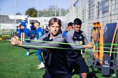 Открытая тренировка «Зенит» перед матчем с «Факелом»