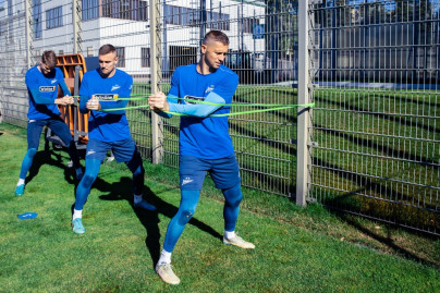 Открытая тренировка «Зенит» перед матчем с «Факелом»