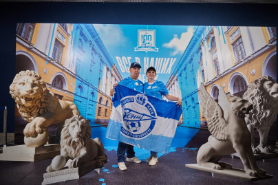 Фан-Променад перед матчем «Зенит» — «Факел»