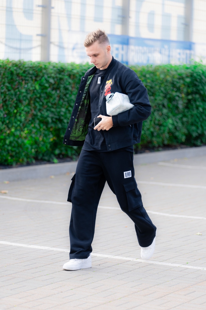 #ЗенитStyle: приезд игроков на тренировку перед матчем с «Краснодаром»