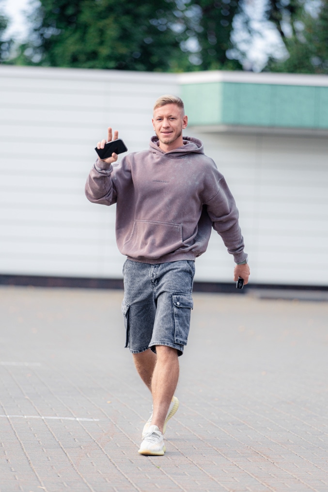 #ЗенитStyle: приезд игроков на тренировку перед матчем с «Краснодаром»