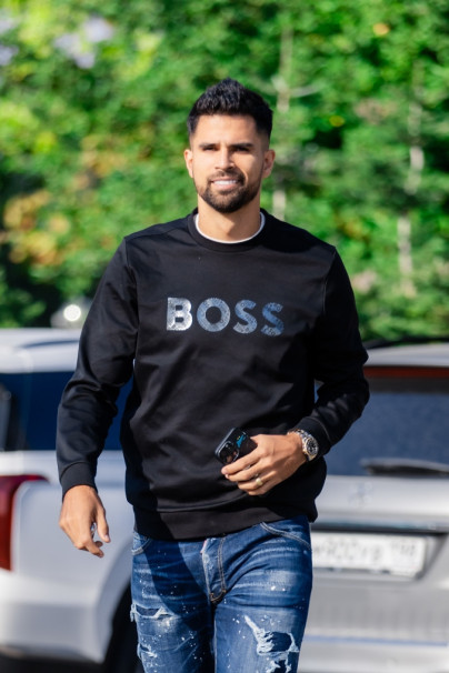 #ЗенитStyle: приезд игроков на тренировку перед матчем с «Краснодаром»