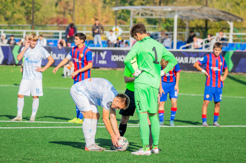 Юношеская футбольная лига-2, «ЦСКА»  — «Зенит»