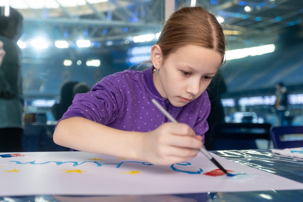 Фан-променад перед матчем «Зенит» — «Войводина»