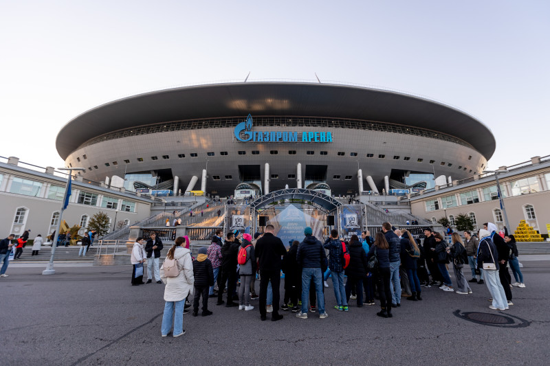 Фан-променад перед матчем «Зенит» — «Войводина»