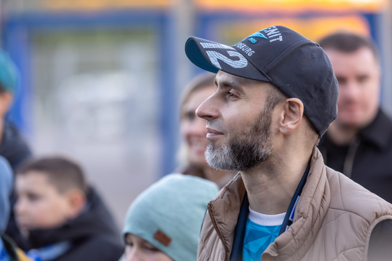 Фан-променад перед матчем «Зенит» — «Войводина»