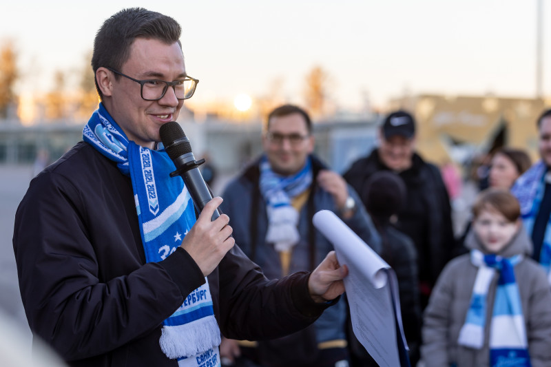 Фан-променад перед матчем «Зенит» — «Войводина»