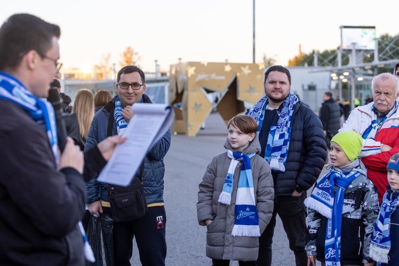 Фан-променад перед матчем «Зенит» — «Войводина»