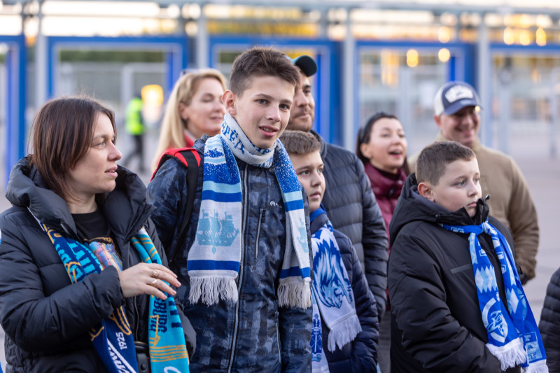 Фан-променад перед матчем «Зенит» — «Войводина»