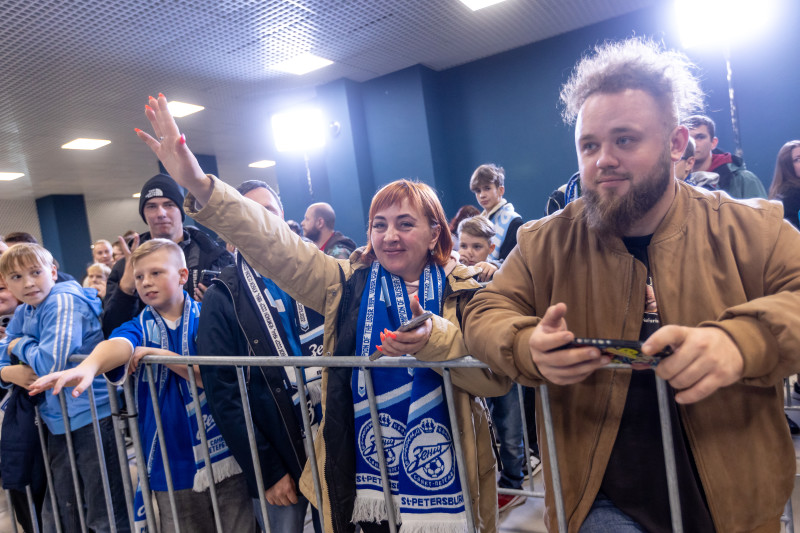 Фан-променад перед матчем «Зенит» — «Войводина»