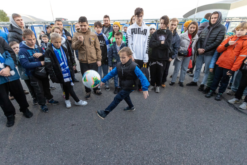 Фан-променад перед матчем «Зенит» — «Войводина»