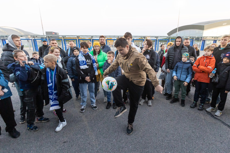 Фан-променад перед матчем «Зенит» — «Войводина»