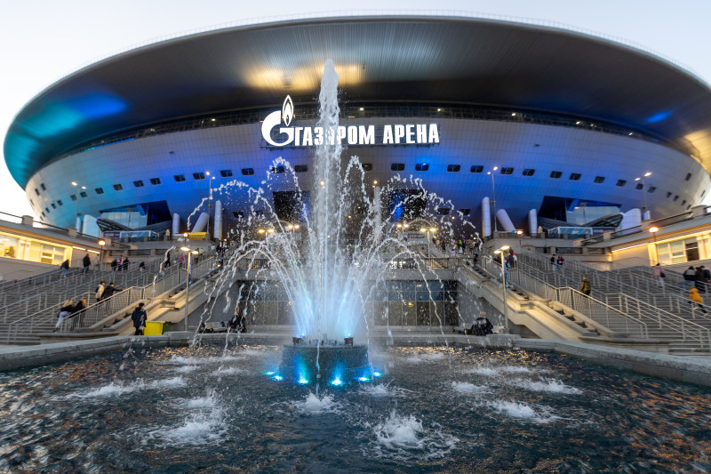 Фан-променад перед матчем «Зенит» — «Войводина»