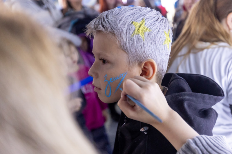 Фан-променад перед матчем «Зенит» — «Войводина»