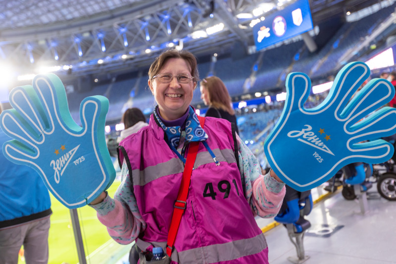 Фан-променад перед матчем «Зенит» — «Войводина»