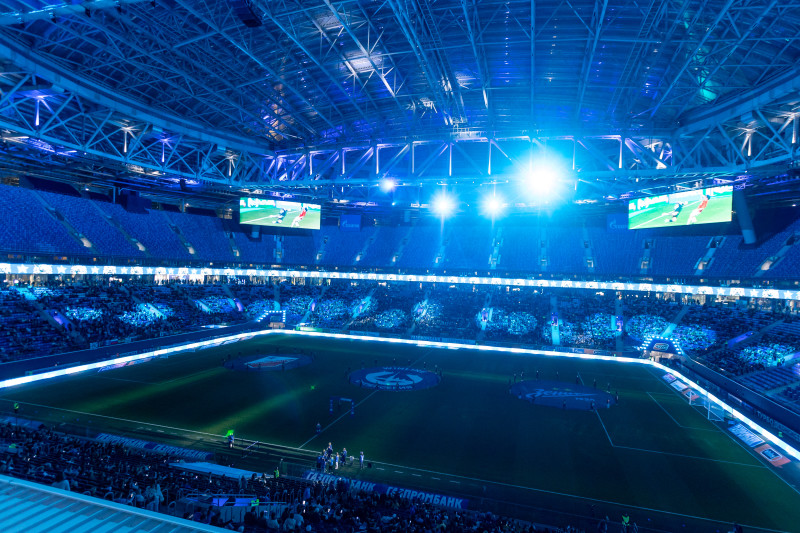 Фан-променад перед матчем «Зенит» — «Войводина»