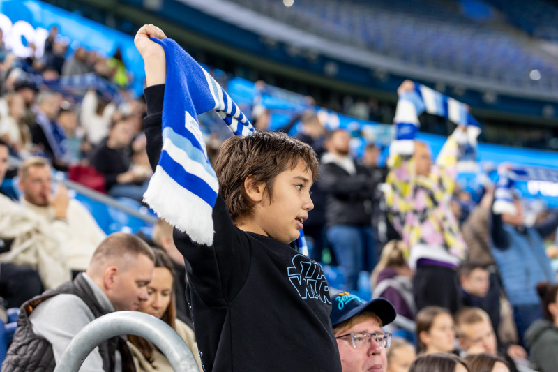 Болельщики на матче «Зенит» — «Войводина»