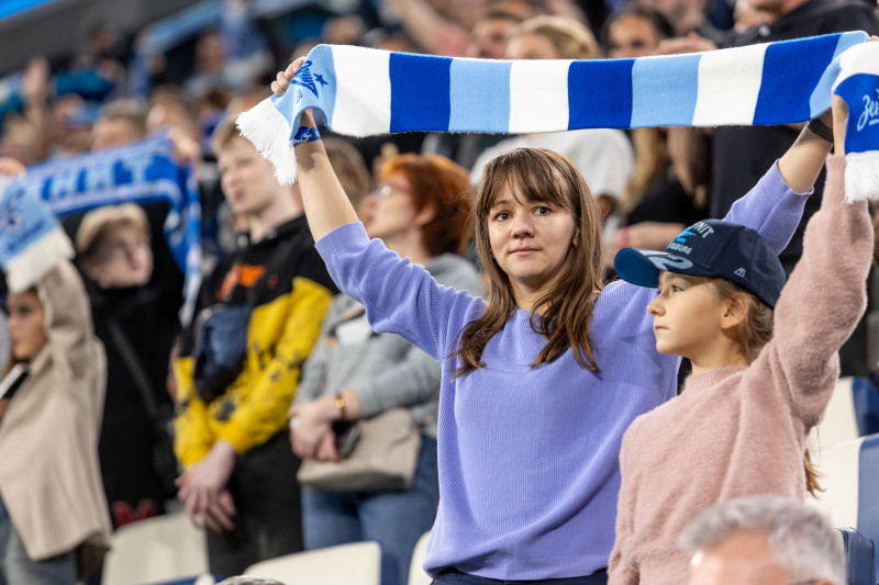 Болельщики на матче «Зенит» — «Войводина»