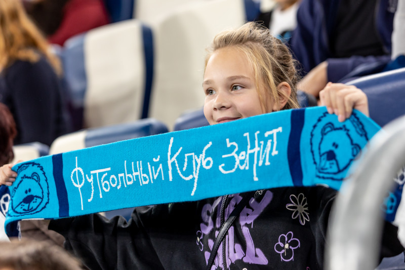 Болельщики на матче «Зенит» — «Войводина»