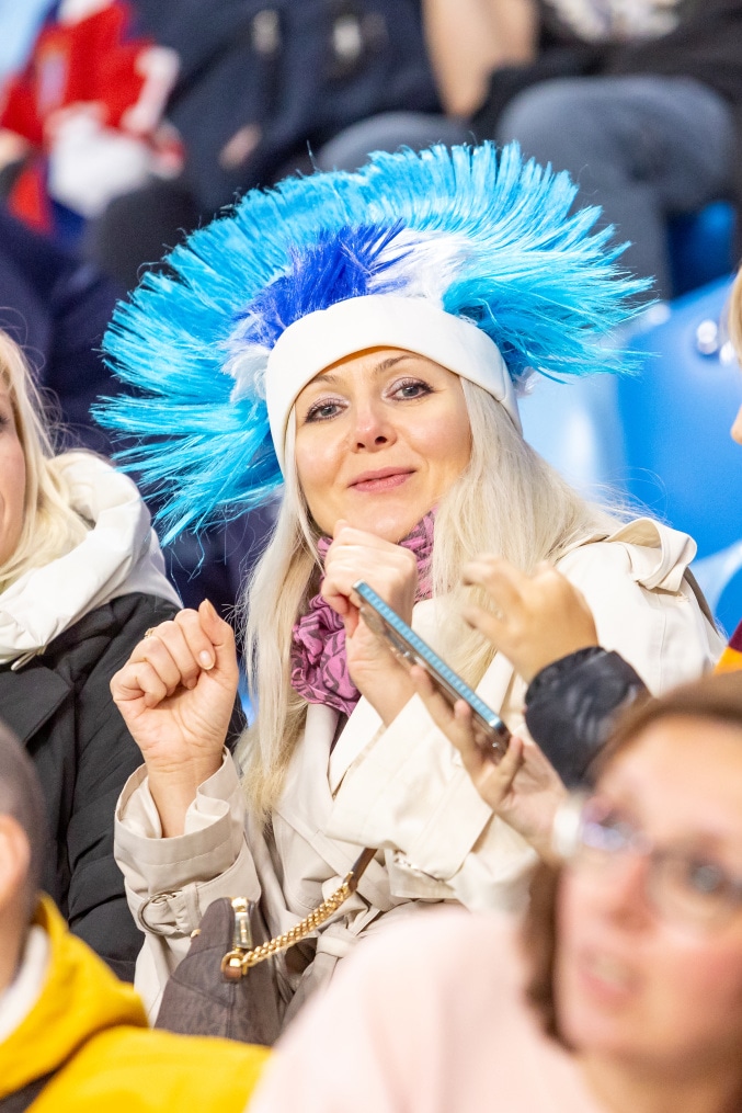 Болельщики на матче «Зенит» — «Войводина»