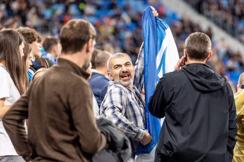 Болельщики на матче «Зенит» — «Войводина»