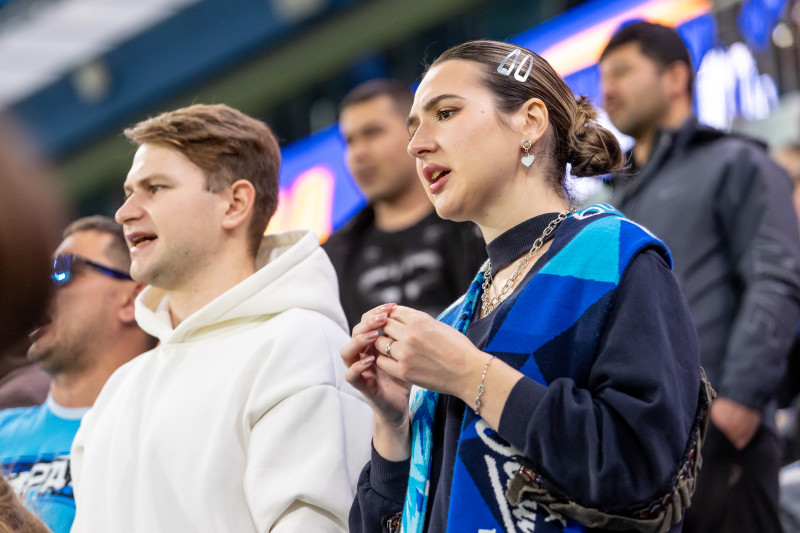 Болельщики на матче «Зенит» — «Войводина»