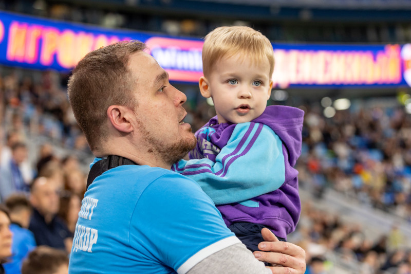 Болельщики на матче «Зенит» — «Войводина»