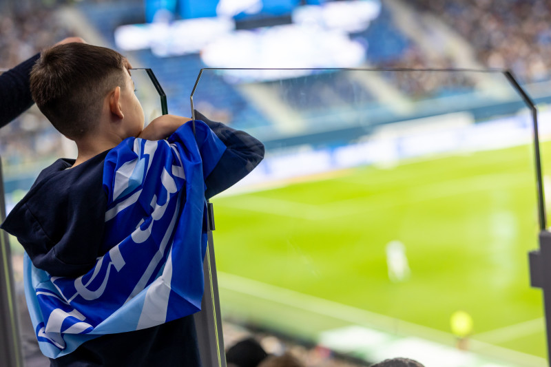 Болельщики на матче «Зенит» — «Войводина»