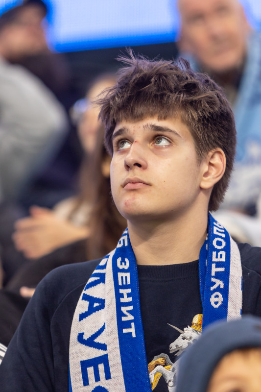 Болельщики на матче «Зенит» — «Войводина»