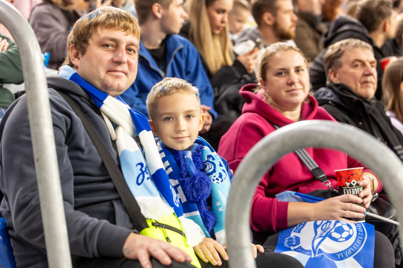 Болельщики на матче «Зенит» — «Войводина»