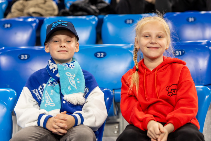 Болельщики на матче «Зенит» — «Войводина»