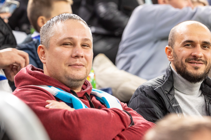 Болельщики на матче «Зенит» — «Войводина»