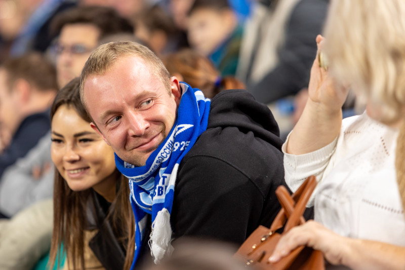 Болельщики на матче «Зенит» — «Войводина»