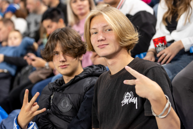 Болельщики на матче «Зенит» — «Войводина»