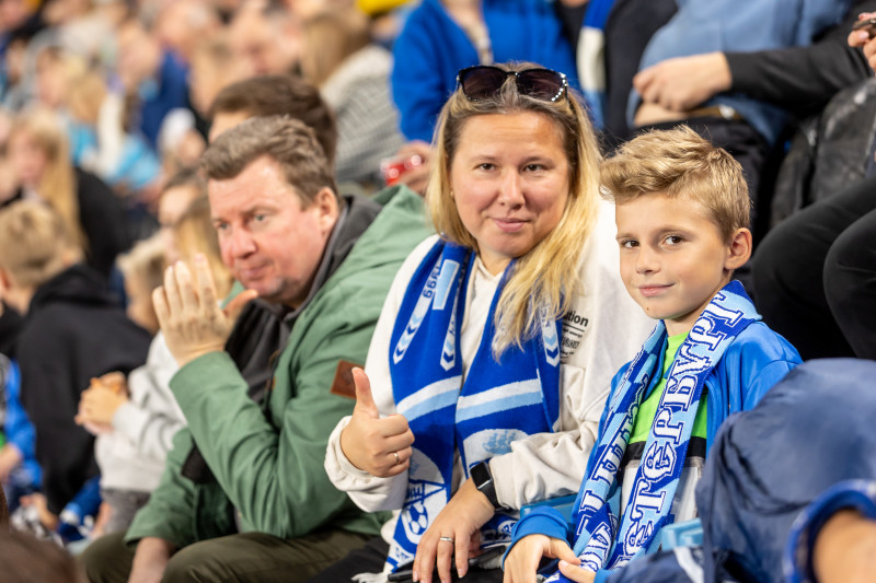 Болельщики на матче «Зенит» — «Войводина»