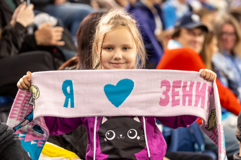 Болельщики на матче «Зенит» — «Войводина»