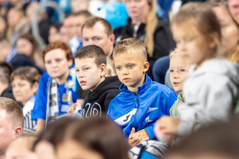 Болельщики на матче «Зенит» — «Войводина»