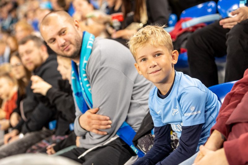 Болельщики на матче «Зенит» — «Войводина»