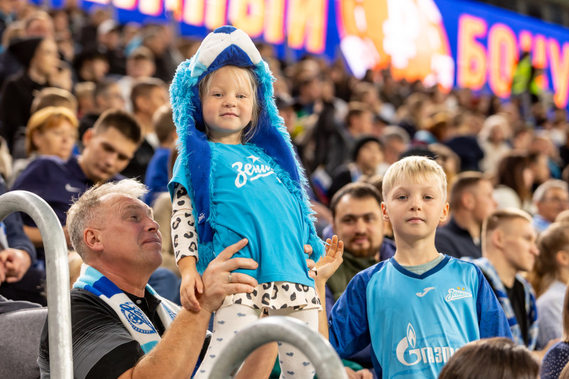 Болельщики на матче «Зенит» — «Войводина»