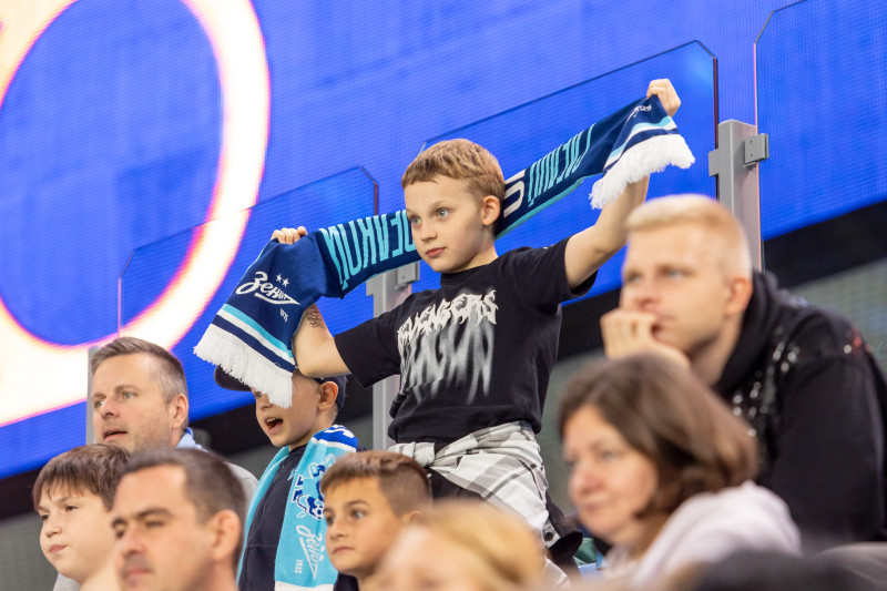 Болельщики на матче «Зенит» — «Войводина»