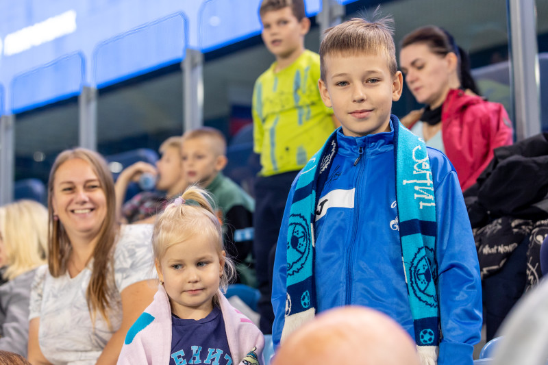 Болельщики на матче «Зенит» — «Войводина»