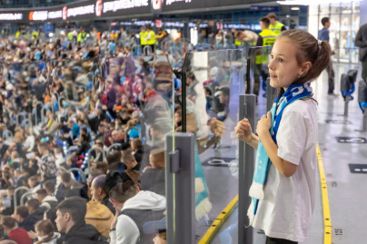 Болельщики на матче «Зенит» — «Войводина»