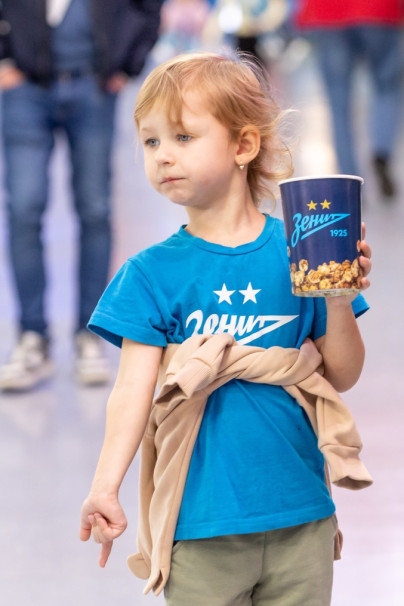 Болельщики на матче «Зенит» — «Войводина»